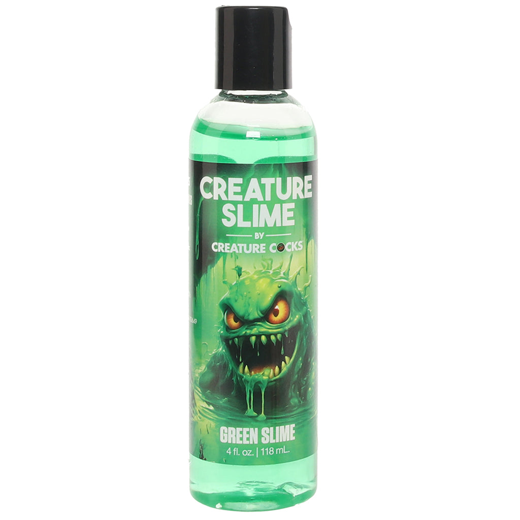 Creature Slime Water-Based Green Slime Lube in 4oz/118ml Lubes and Lotions > Water Based Sex Lubes - Tophatter Daily Deals